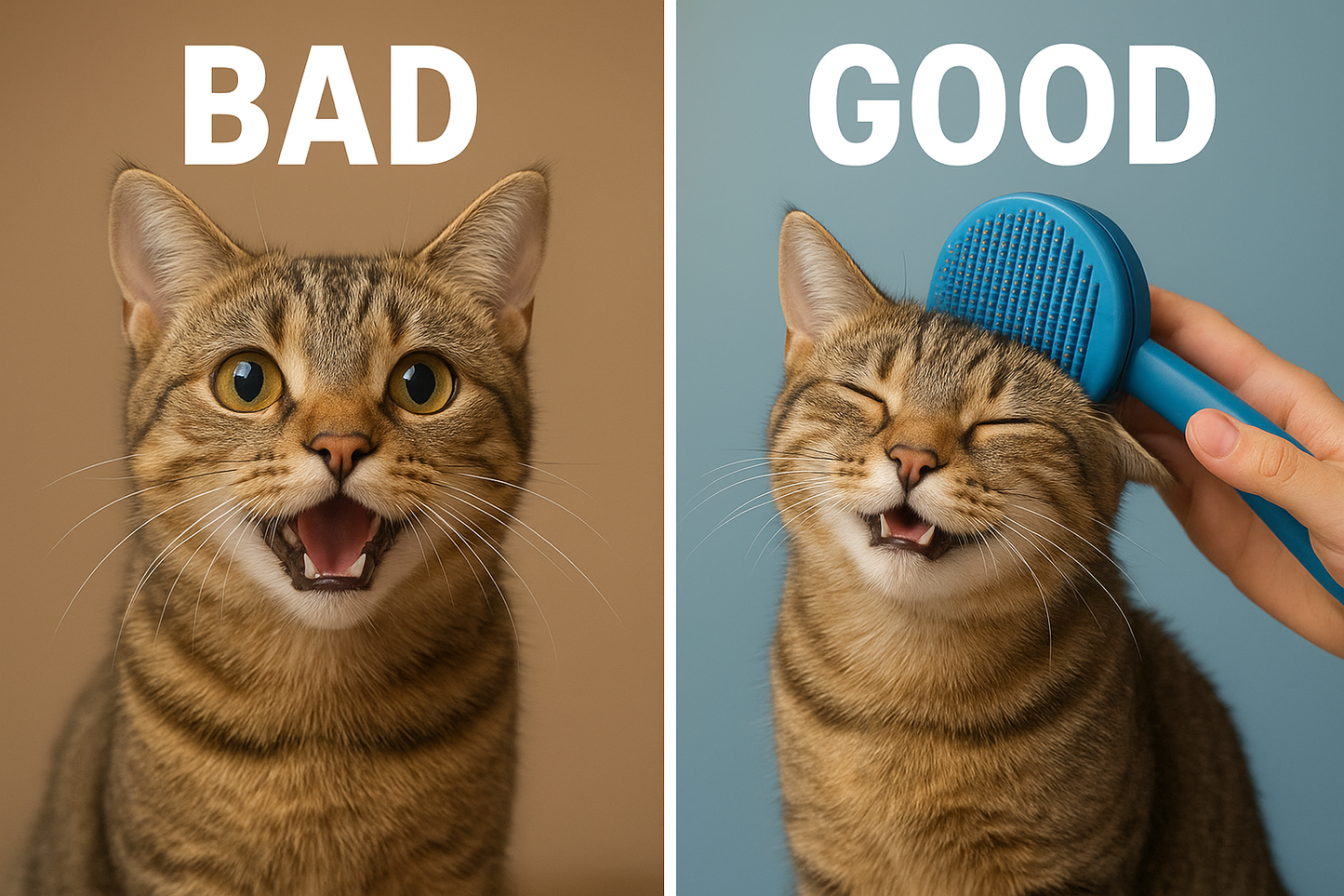 FurEaseX Premium Katzenbürste