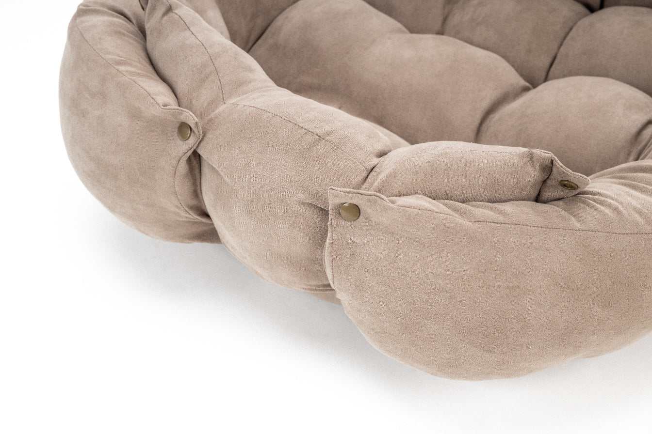 Pebbles 3in1 Hundekissen – Kuschelige Matte, Nest & Reisebett in Einem