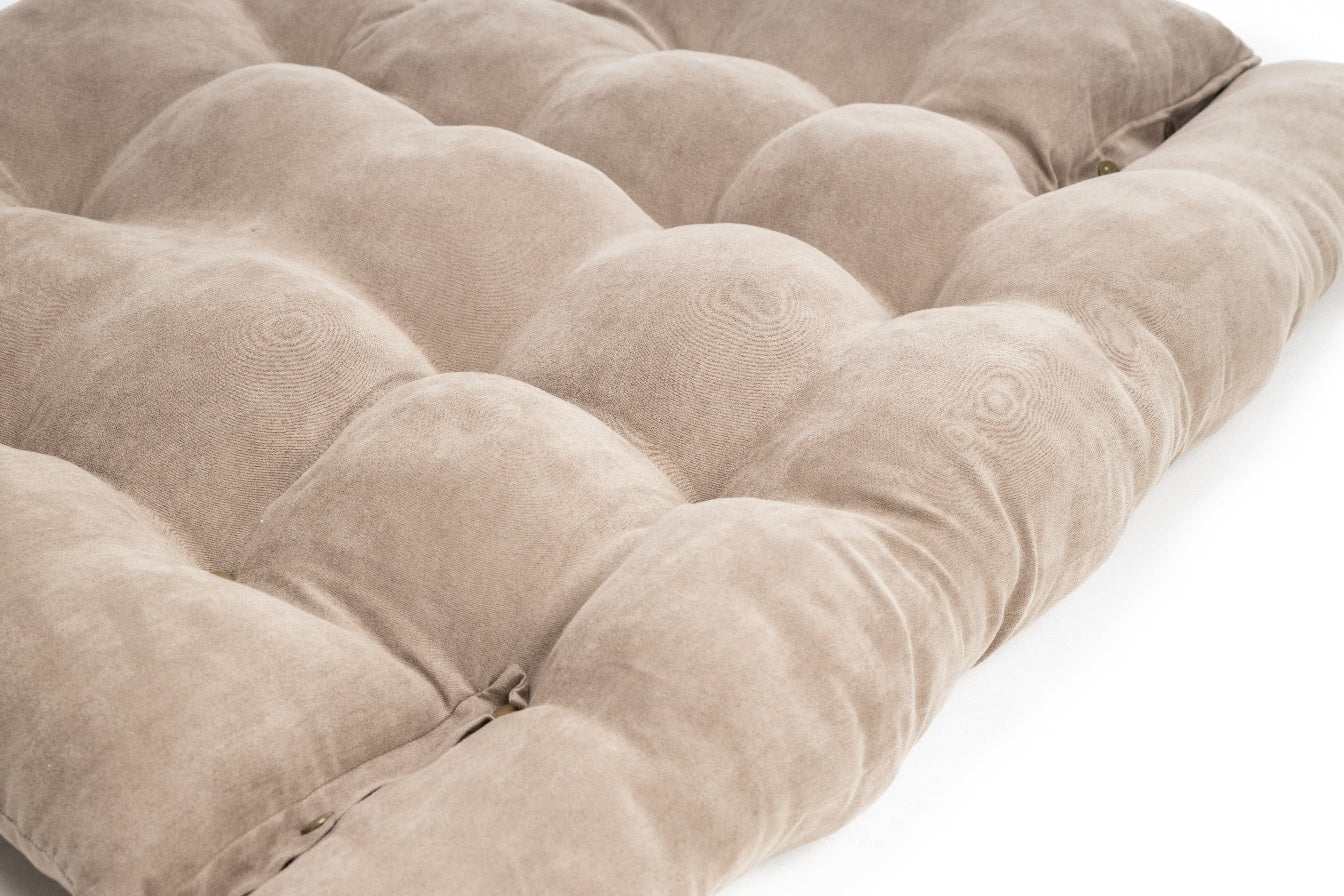 Pebbles 3in1 Hundekissen – Kuschelige Matte, Nest & Reisebett in Einem